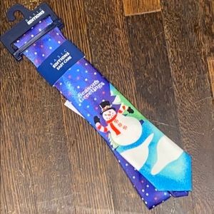 Christmas Snowman Tie